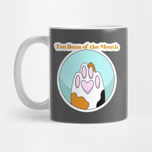 Toe Bean of the Month Mug